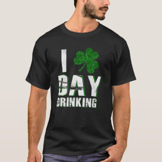 Camiseta Feliz Rua, dia de Patrick, eu adoro Bebendo do Dia