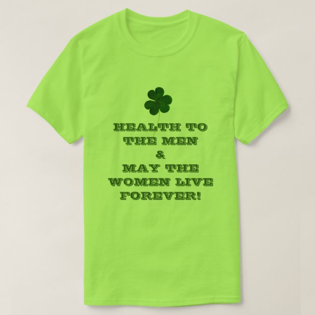 Camiseta Feliz Rua, Dia de Patrick! Shamrock Fun Irish Chee (Frente do Design)