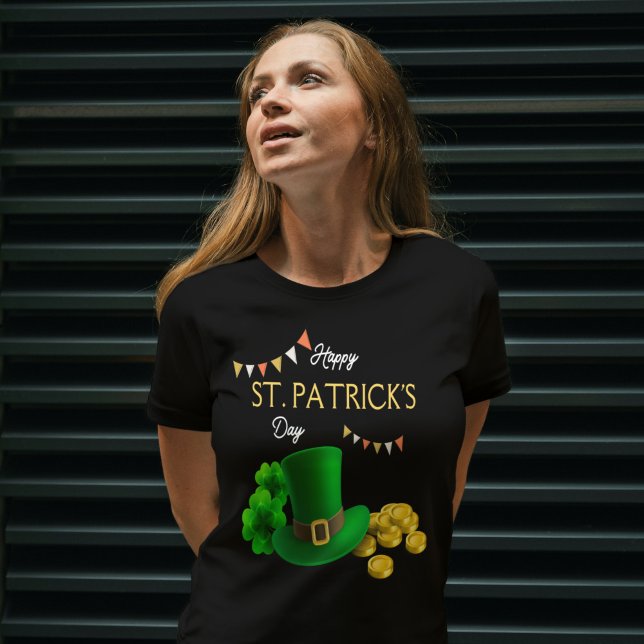 Camiseta Feliz Rua. Dia dos Patricões (Criador carregado)