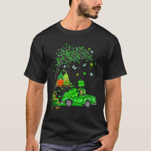 Camiseta Feliz Rua do Trator Gnomo Dia de Patrick Homens Mu