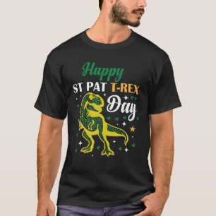Camiseta Feliz Rua Engraçado, Dia do Pat Trex, São Patrick
