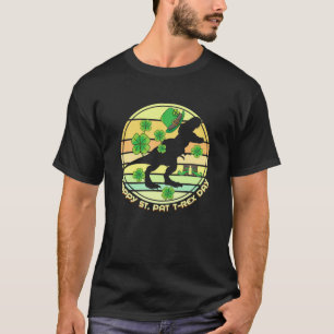 Camiseta Feliz Rua No Rex Day Rua Dino Leprechaun De Patric