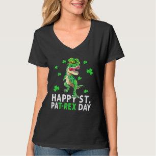 Camiseta Feliz Rua no Rex Dinossaur Saint Patrick