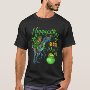 Camiseta Feliz Rua no Rex Saint Patrick Dift do Dinossauro