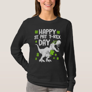 Camiseta Feliz Rua no Trex Day Dino Toddler