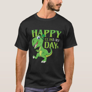 Camiseta Feliz Rua, Pat Rex Day Os Meninos do Dinossauro do