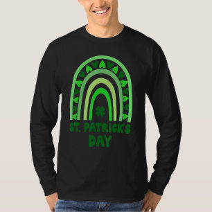 Camiseta Feliz Rua Patrick S Day 2022 O Arco-Íris Celebra D