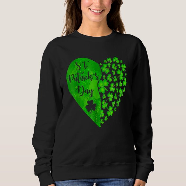 Camiseta Feliz Rua Patrick S Day Engraçado Saint Patrick Ir (Frente)
