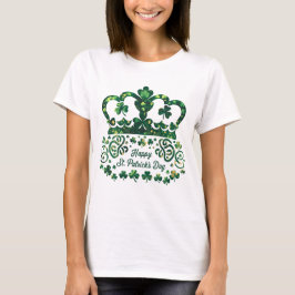 Camiseta Feliz Rua. Patricks Day Shamrock Irish Santo Patri