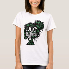 Camiseta Feliz Rua. Patricks Day Shamrock Irish Santo Patri