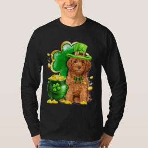 Camiseta Feliz Rua Pugtrics Day Pug Leprechaun Santo Pa
