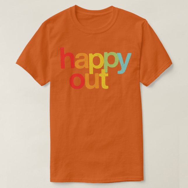 Camiseta Feliz Saída (Frente do Design)