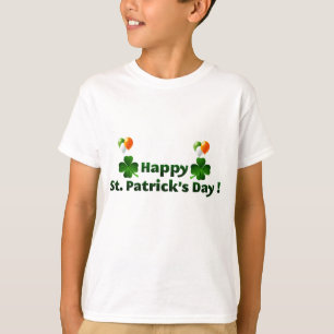 Camiseta Feliz São Patricks Balões