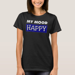 Camiseta Feliz Sentimento Positivo Emocional Feliz
