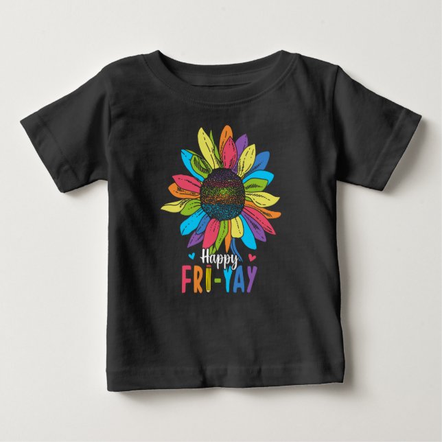 Camiseta Feliz sexta-feira de sexta-feira toma diversão, pr (Frente)