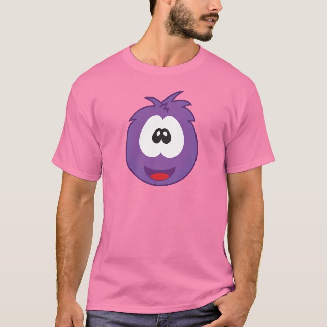 Camiseta Feliz Sneezie Roxo (Frente)