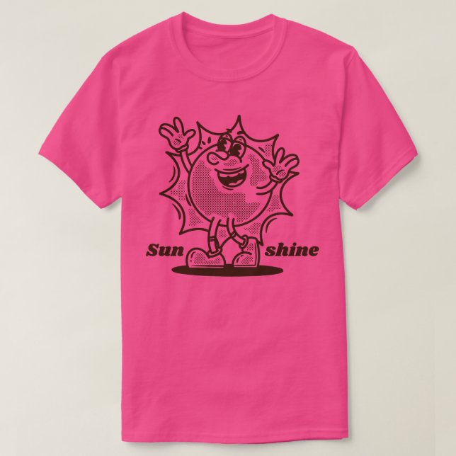 Camiseta Feliz Sol Shine (Frente do Design)