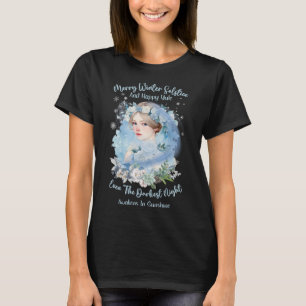 Camiseta Feliz Solstício De Inverno E Feliz Yule Princesa S