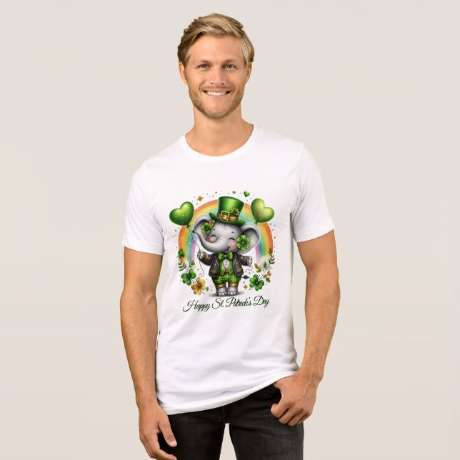 Camiseta Feliz St. Patrick’s Masculino  (Frente Completa)
