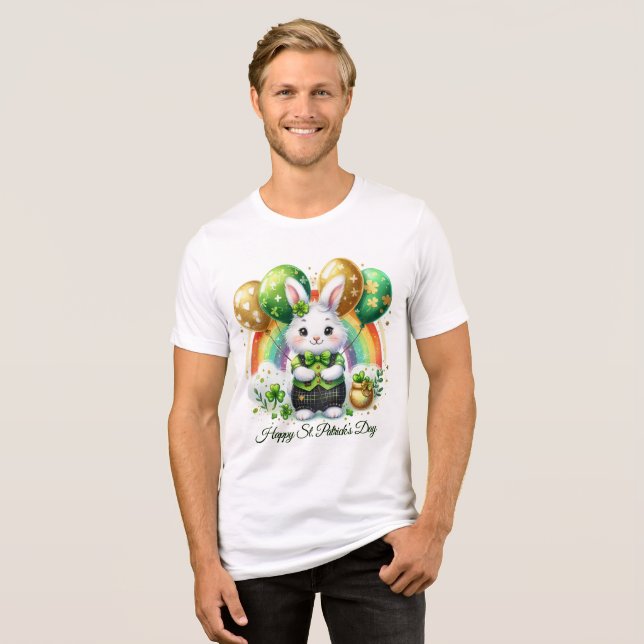 Camiseta Feliz St. Patrick’s Masculino  (Frente Completa)
