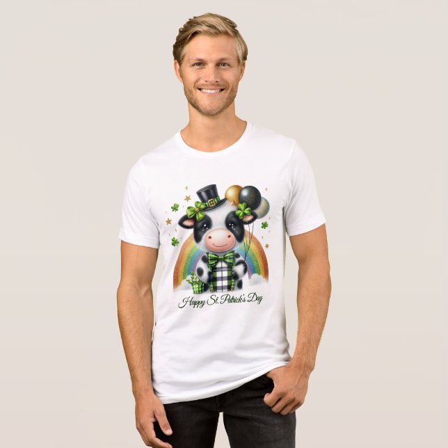 Camiseta Feliz St. Patrick's Masculino  (Frente Completa)
