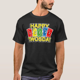 Camiseta Feliz Terça-feira Segundo Fevereiro Jogadores de C