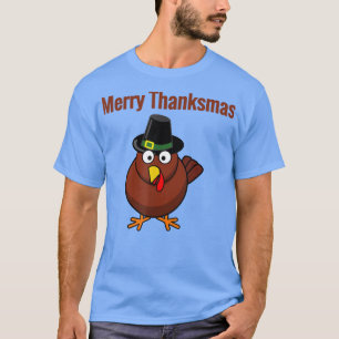 Camiseta Feliz Thanksmas Turkey T Limited Edition Graças