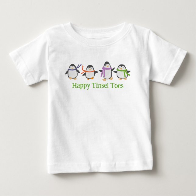 Camiseta Feliz Tinsel Toes (Frente)