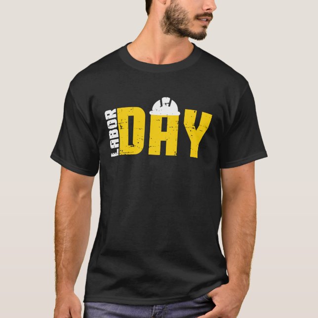 Camiseta Feliz Trabalhador do Sindicato do Engenheiro do Tr (Frente)