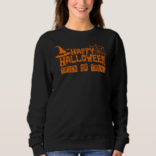 Camiseta Feliz truque de Dia das Bruxas ou Trate Mulheres