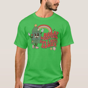 Camiseta Feliz Tudo E Um Feliz Cristo Arco-Íris