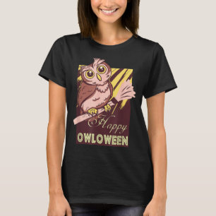 Camiseta Feliz Uivo de Ween - Dia das Bruxas Canino