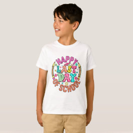 Camiseta Feliz Último Dia de Aula