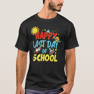Camiseta Feliz Último Dia De Aula  Alunos E Professores  4