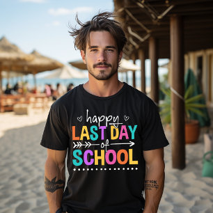 Camiseta Feliz Último Dia de Aula Olá Verão