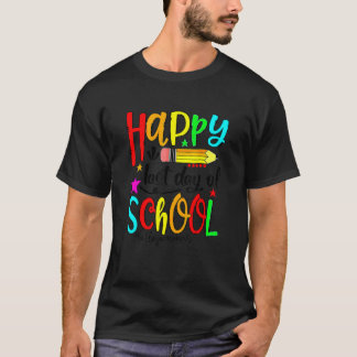 Camiseta Feliz Último Dia De Aula  Olá Verão Professor Alun