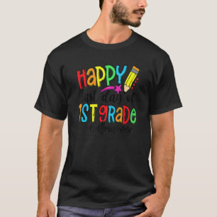 Camiseta Feliz Último Dia De Aula Professor(a) da 1ª Série