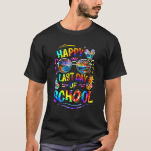 Camiseta Feliz Último Dia de Aula Professor Aluno de Folga