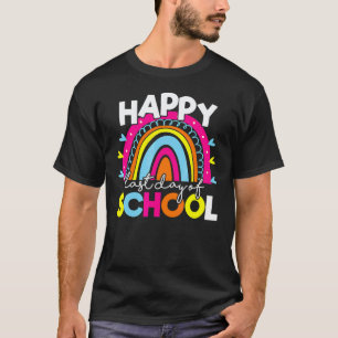 Camiseta Feliz Último Dia De Aula Professor Aluno Graduação