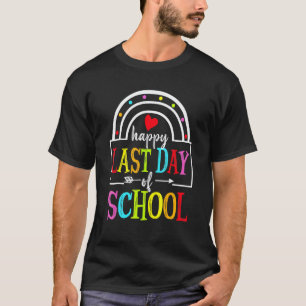 Camiseta Feliz Último Dia De Aula Professor Aluno Graduação