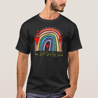 Camiseta Feliz Último Dia De Aula Professor Aluno Graduação