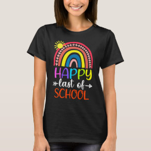 Camiseta Feliz Último Dia De Aula Professor Aluno Graduação