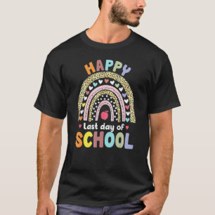 Camiseta Feliz Último Dia De Aula Professor Aluno Graduação