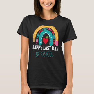 Camiseta Feliz Último Dia De Aula Professor Aluno Graduação