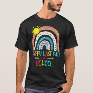 Camiseta Feliz Último Dia De Aula Professor Aluno Graduação
