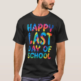 Camiseta Feliz Último Dia De Aula Professor Aluno Graduado 
