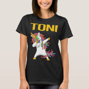 Camiseta Feliz Unicórnio - Nome Toni