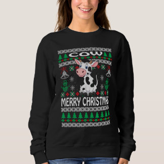 Camiseta Feliz Vaca de Natal UGLY Xmas Pajama Boys