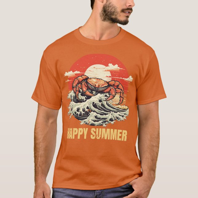 Camiseta Feliz Verão (Frente)