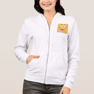 Camiseta Feliz Waffle Kawaii Sorriso Comida de Café da Manh